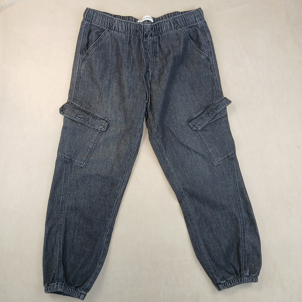 No Boundaries Large 36x27 Mens Cargo Pants Denim Jogger